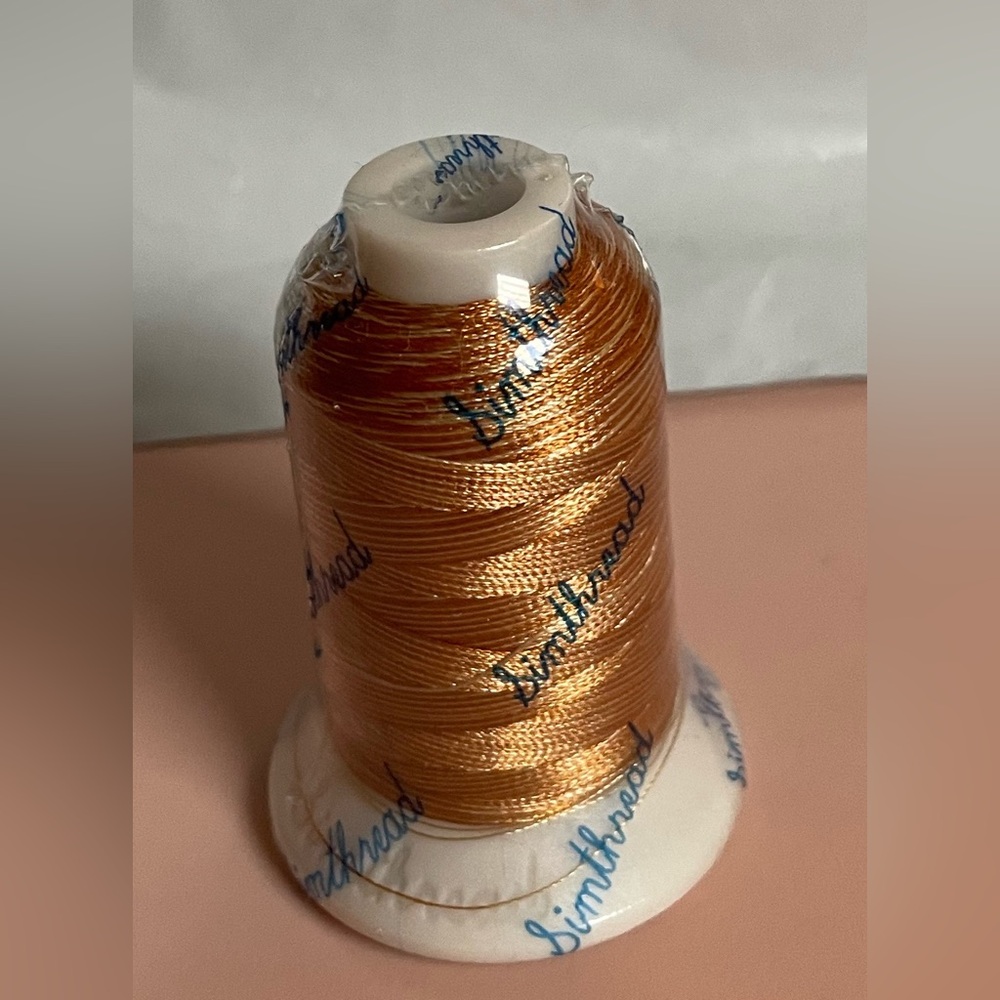 Simthread S117 Gold Damask Variegated Embroidery Thread 550Y 
100% Polyester